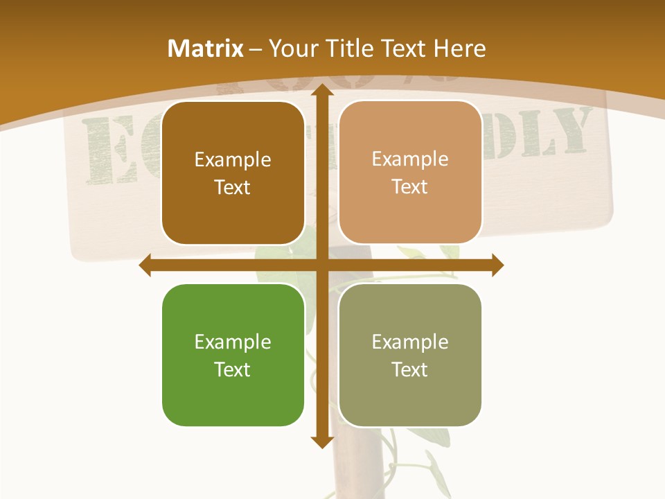 Ecology Environment Leaf PowerPoint Template