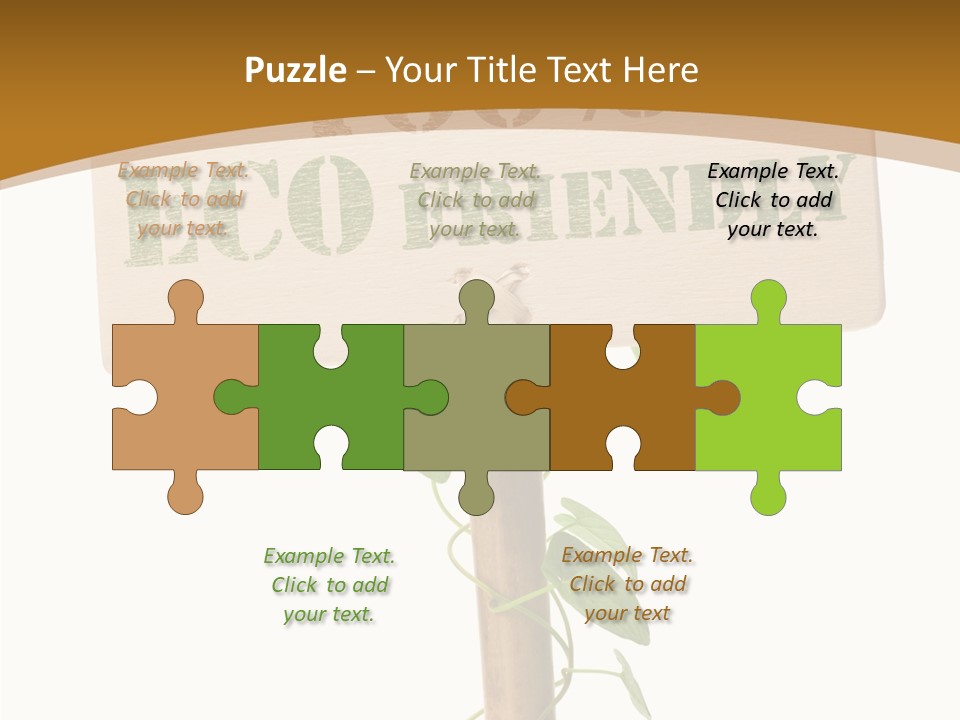 Ecology Environment Leaf PowerPoint Template