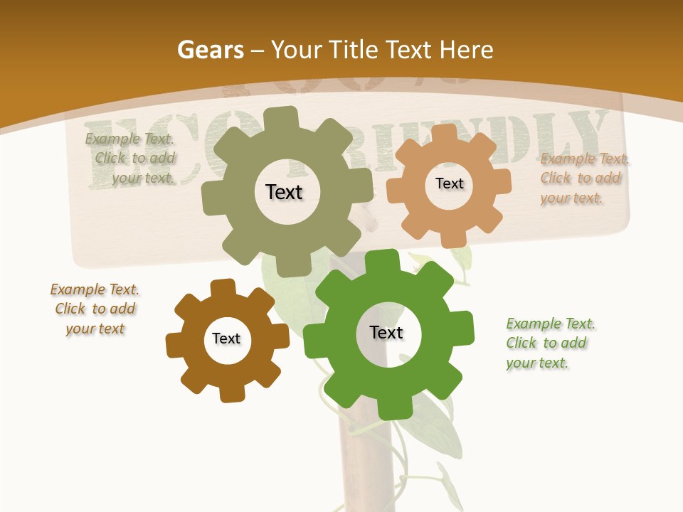 Ecology Environment Leaf PowerPoint Template