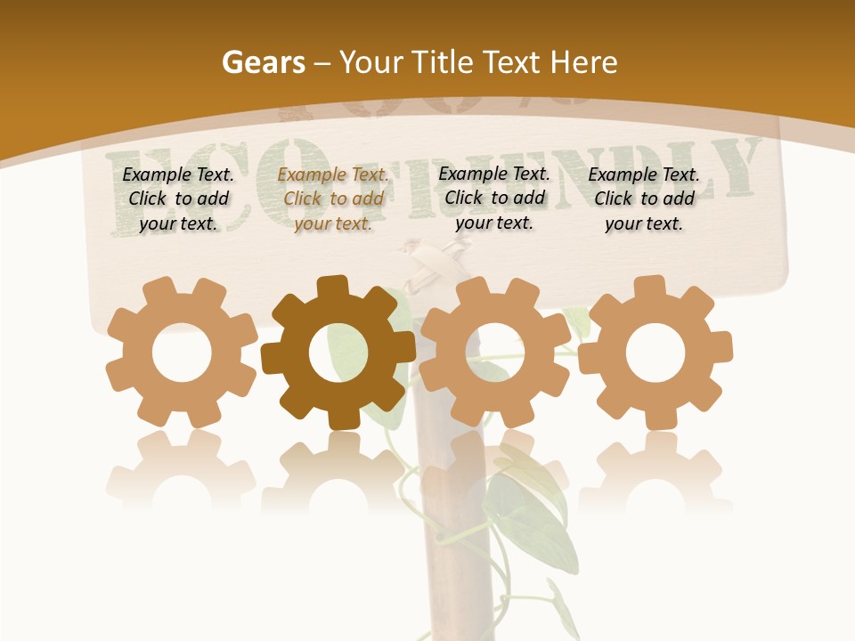 Ecology Environment Leaf PowerPoint Template