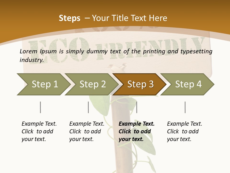 Ecology Environment Leaf PowerPoint Template