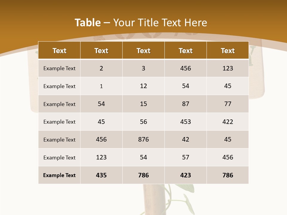 Ecology Environment Leaf PowerPoint Template