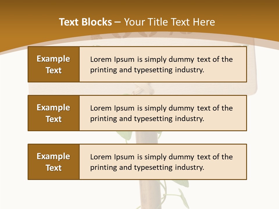 Ecology Environment Leaf PowerPoint Template