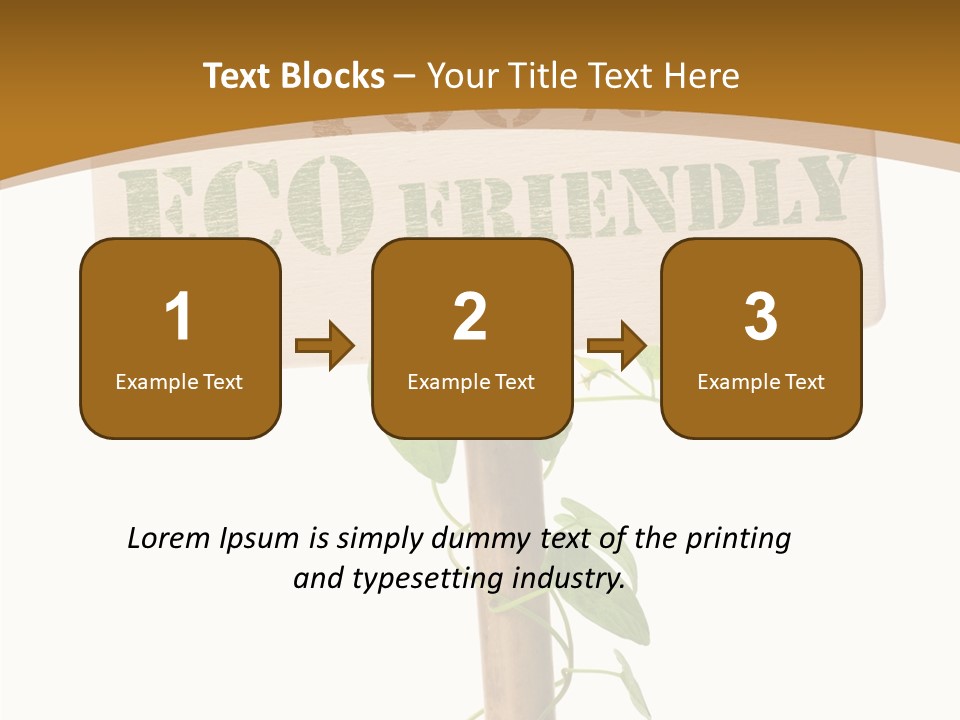 Ecology Environment Leaf PowerPoint Template