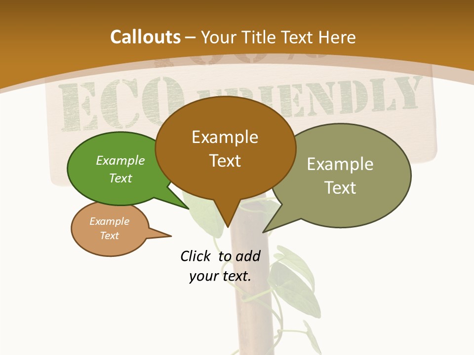Ecology Environment Leaf PowerPoint Template