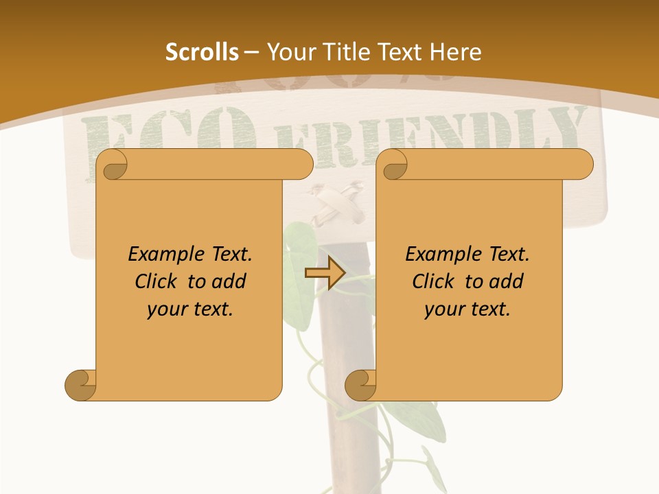 Ecology Environment Leaf PowerPoint Template