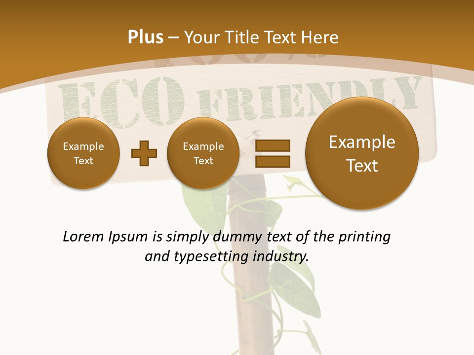 Ecology Environment Leaf PowerPoint Template