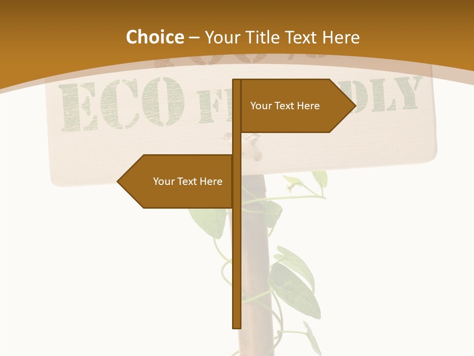 Ecology Environment Leaf PowerPoint Template