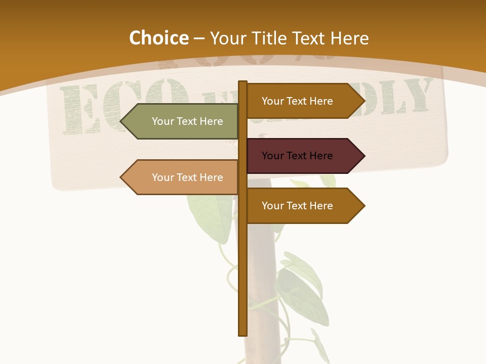 Ecology Environment Leaf PowerPoint Template