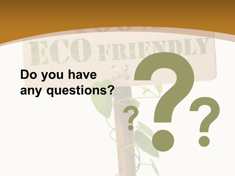 Ecology Environment Leaf PowerPoint Template