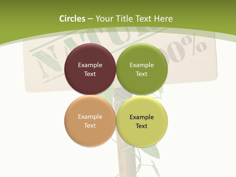 Food Message Environmental PowerPoint Template