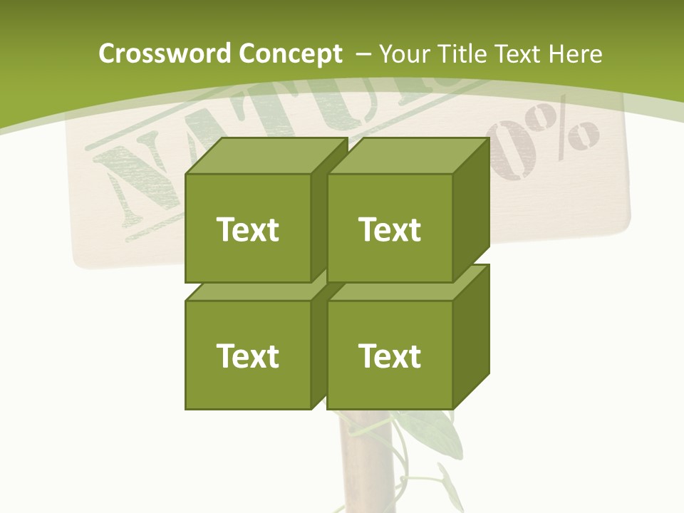 Food Message Environmental PowerPoint Template