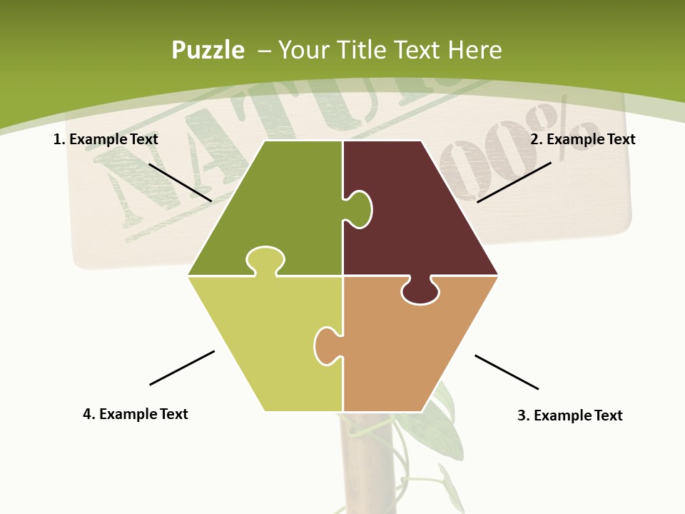 Food Message Environmental PowerPoint Template