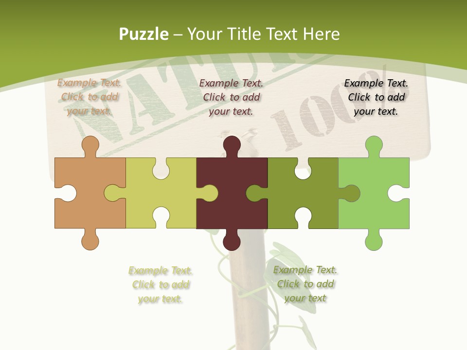 Food Message Environmental PowerPoint Template