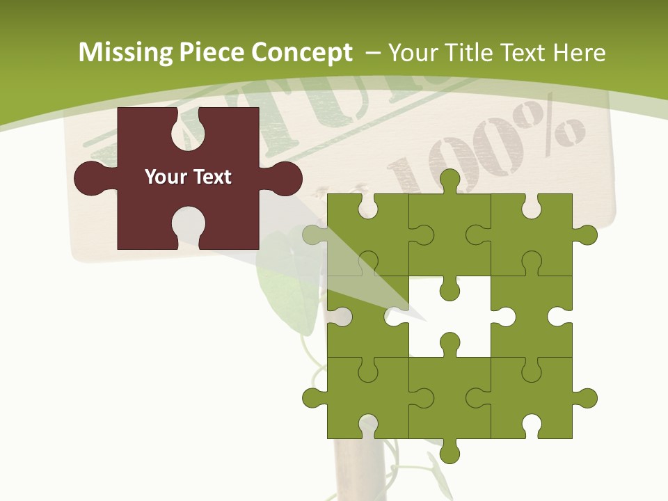 Food Message Environmental PowerPoint Template