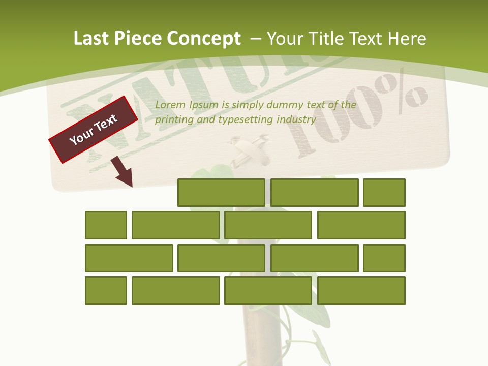 Food Message Environmental PowerPoint Template