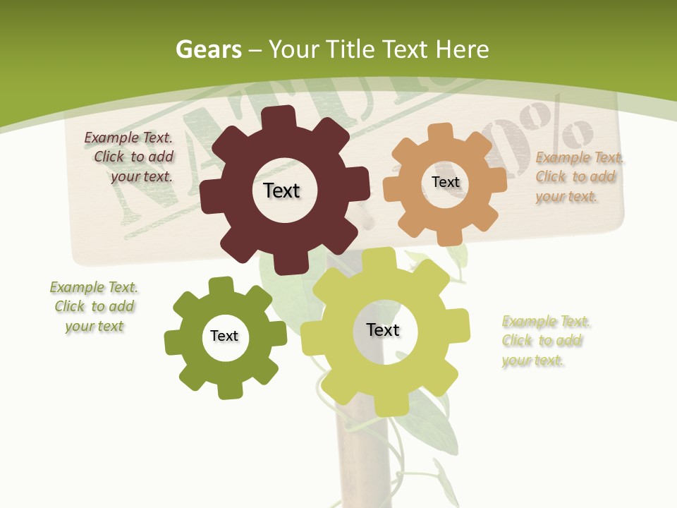 Food Message Environmental PowerPoint Template