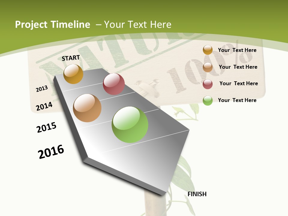 Food Message Environmental PowerPoint Template