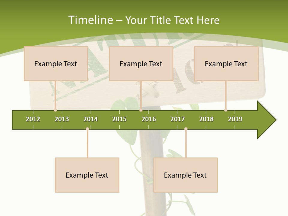 Food Message Environmental PowerPoint Template