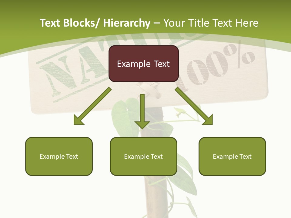 Food Message Environmental PowerPoint Template