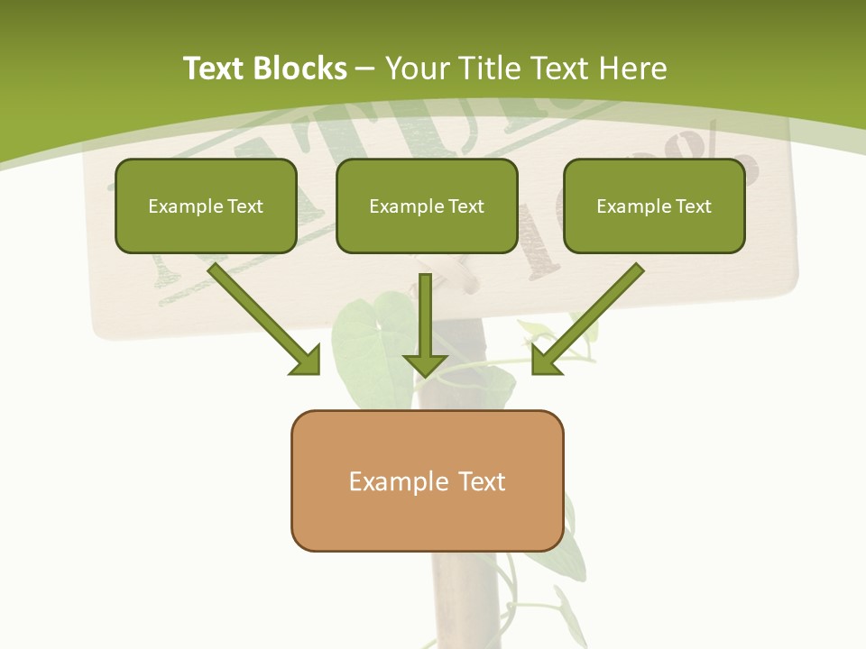 Food Message Environmental PowerPoint Template