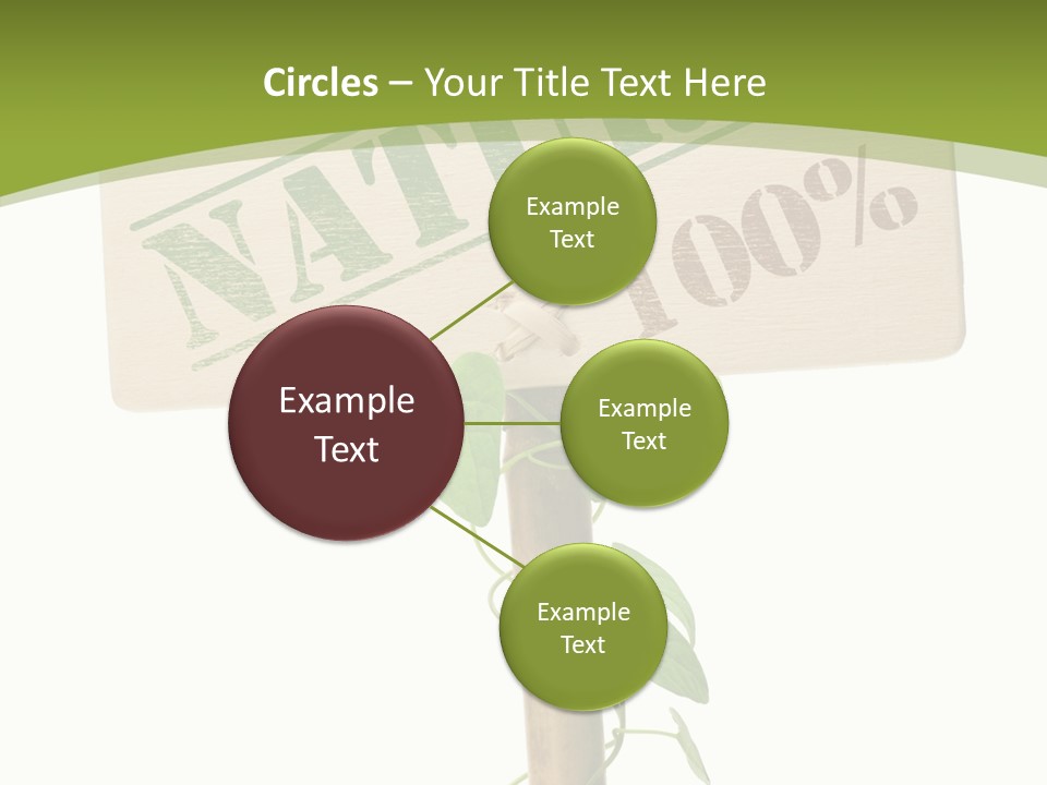 Food Message Environmental PowerPoint Template