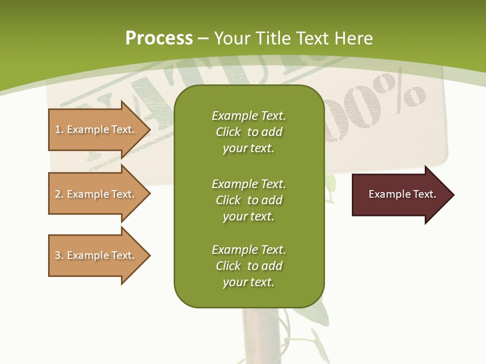 Food Message Environmental PowerPoint Template