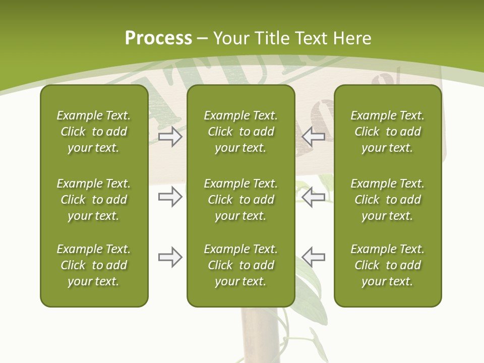 Food Message Environmental PowerPoint Template