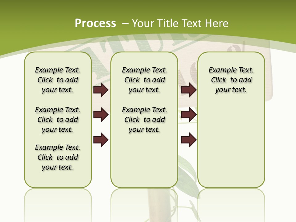 Food Message Environmental PowerPoint Template