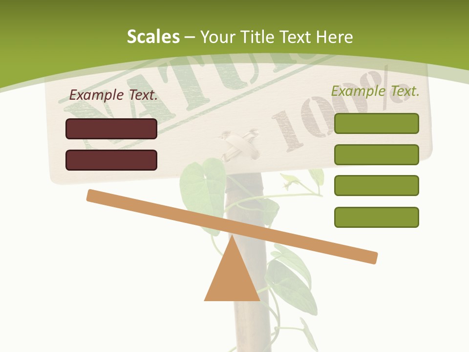 Food Message Environmental PowerPoint Template