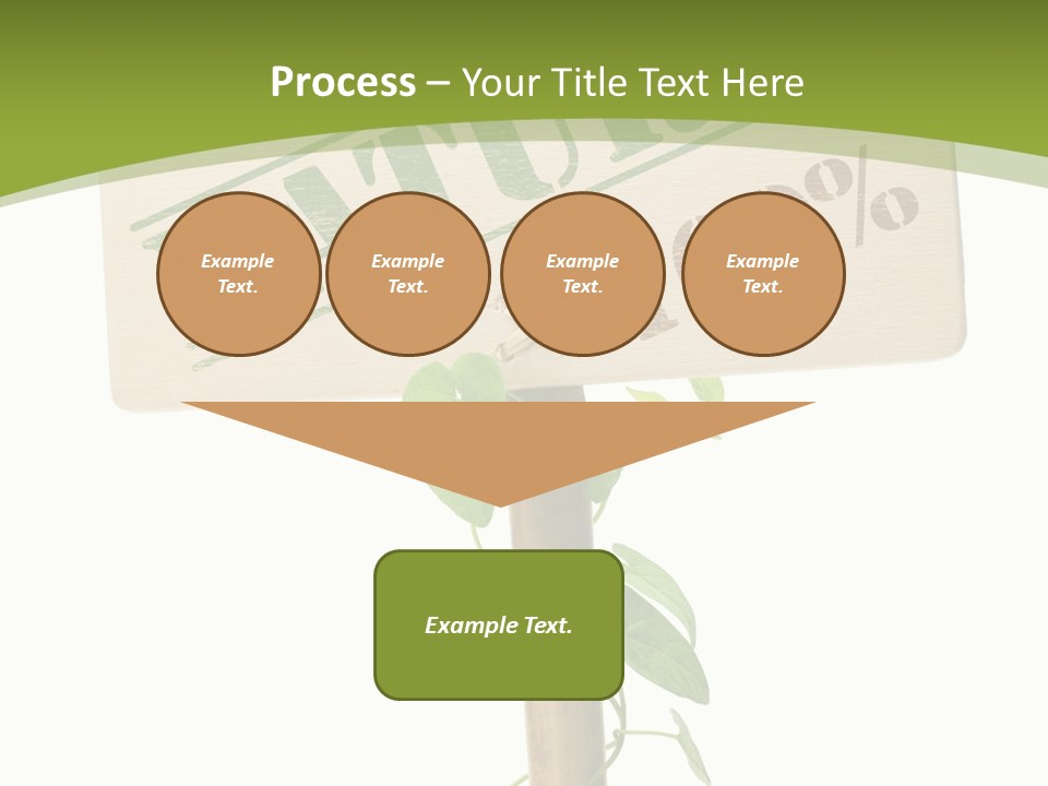 Food Message Environmental PowerPoint Template