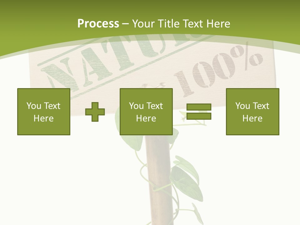 Food Message Environmental PowerPoint Template