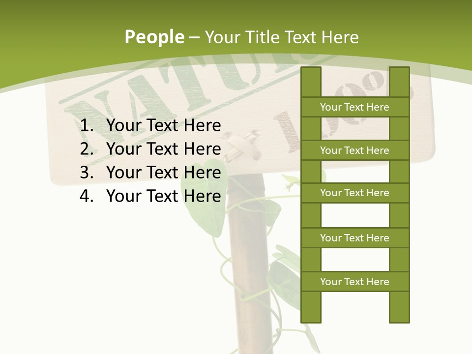 Food Message Environmental PowerPoint Template