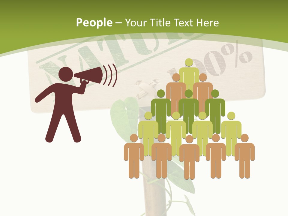 Food Message Environmental PowerPoint Template