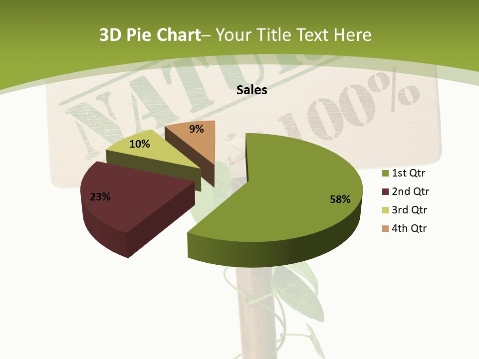 Food Message Environmental PowerPoint Template