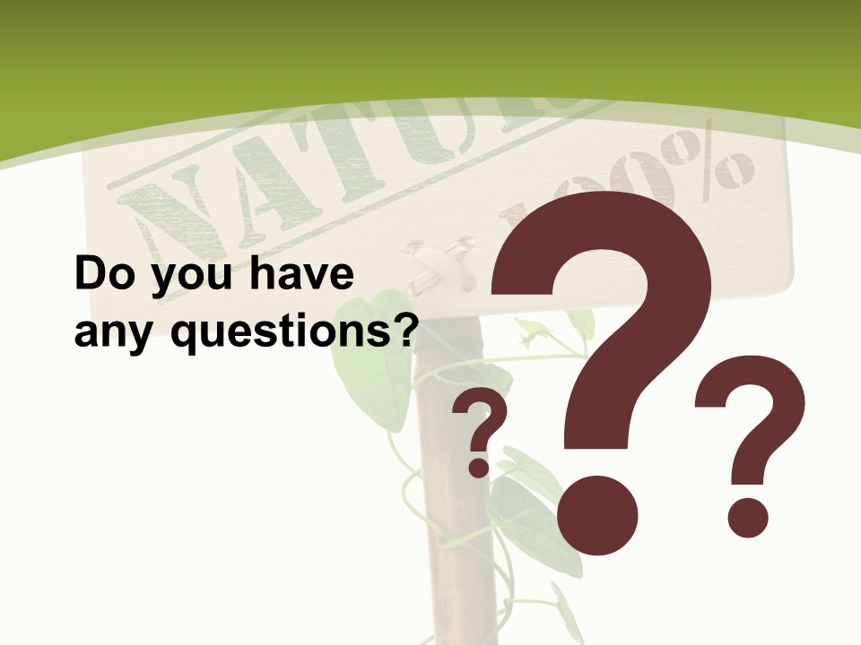 Food Message Environmental PowerPoint Template