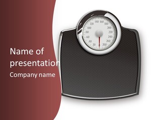 Healthy Nobody Weight PowerPoint Template