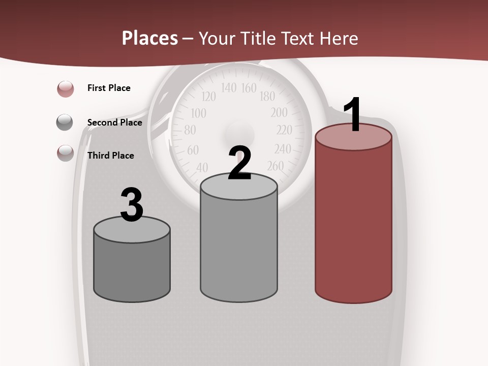 Healthy Nobody Weight PowerPoint Template