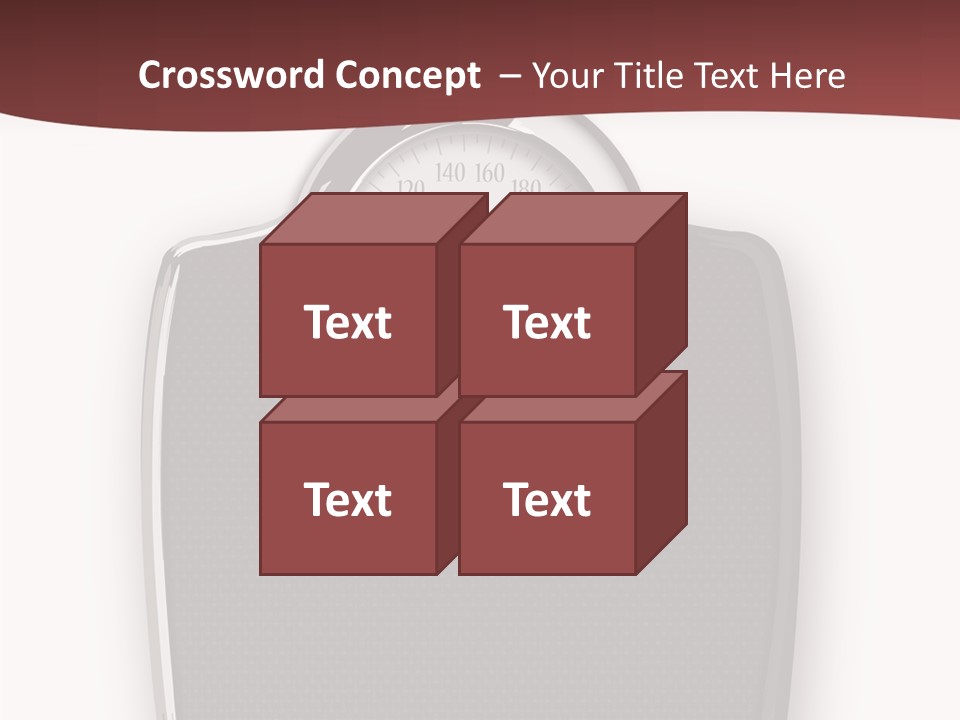 Healthy Nobody Weight PowerPoint Template