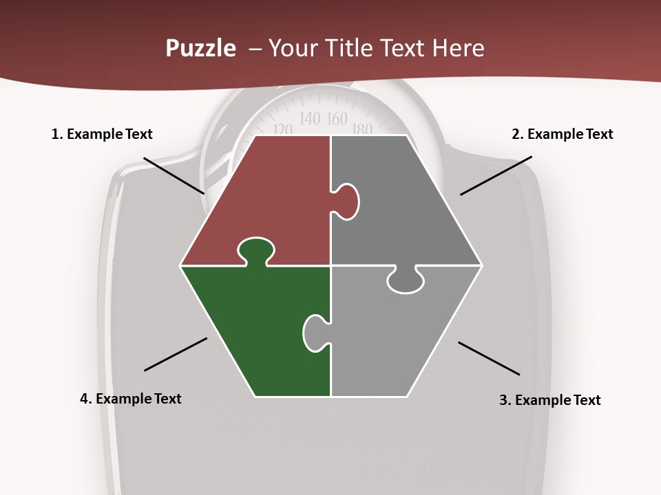 Healthy Nobody Weight PowerPoint Template