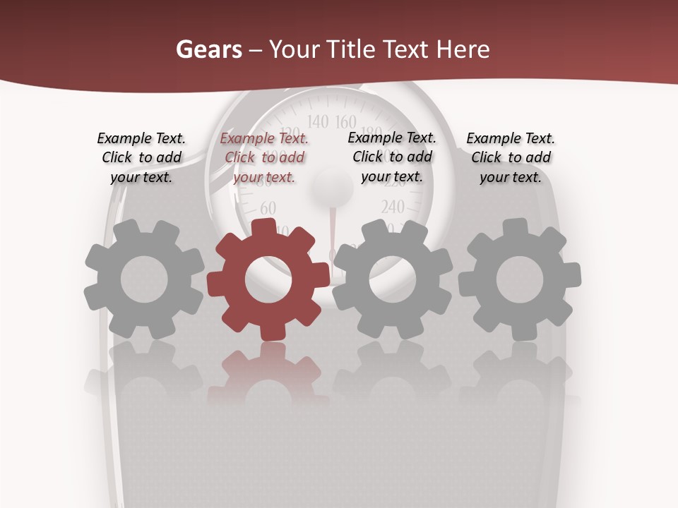 Healthy Nobody Weight PowerPoint Template