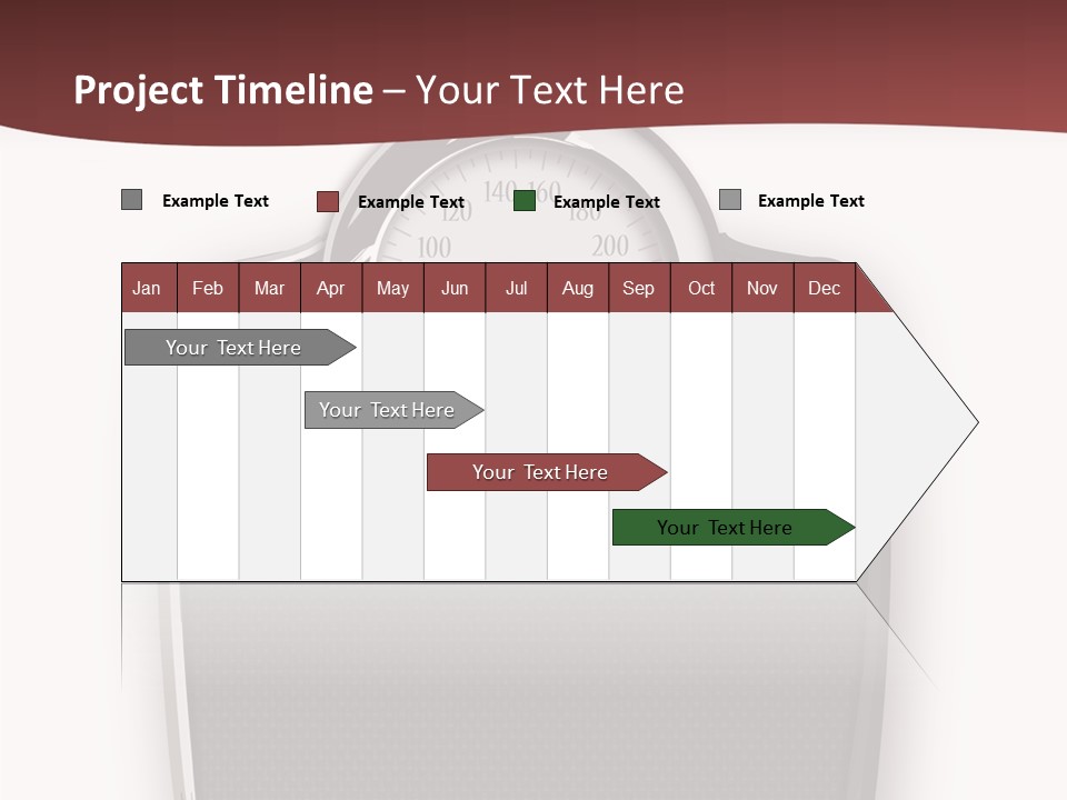 Healthy Nobody Weight PowerPoint Template