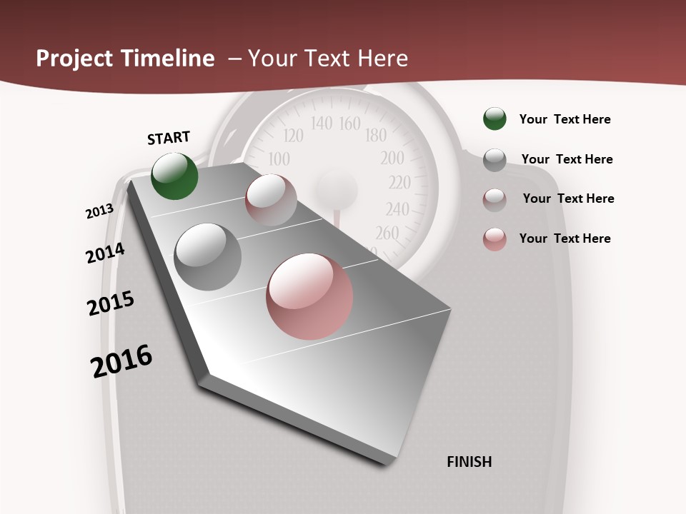 Healthy Nobody Weight PowerPoint Template