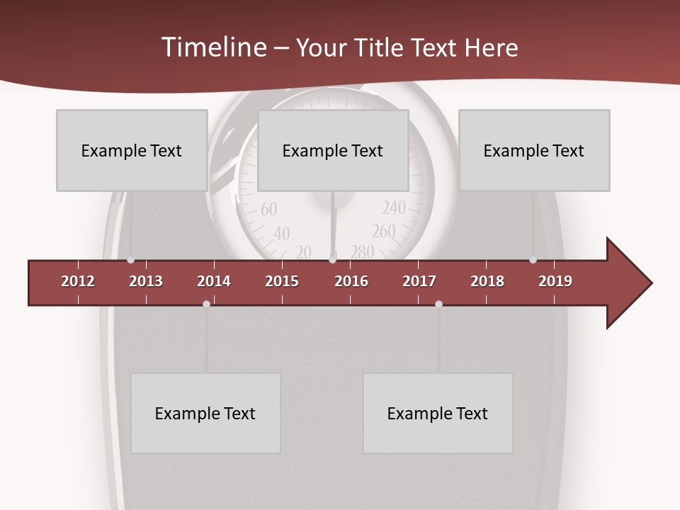 Healthy Nobody Weight PowerPoint Template