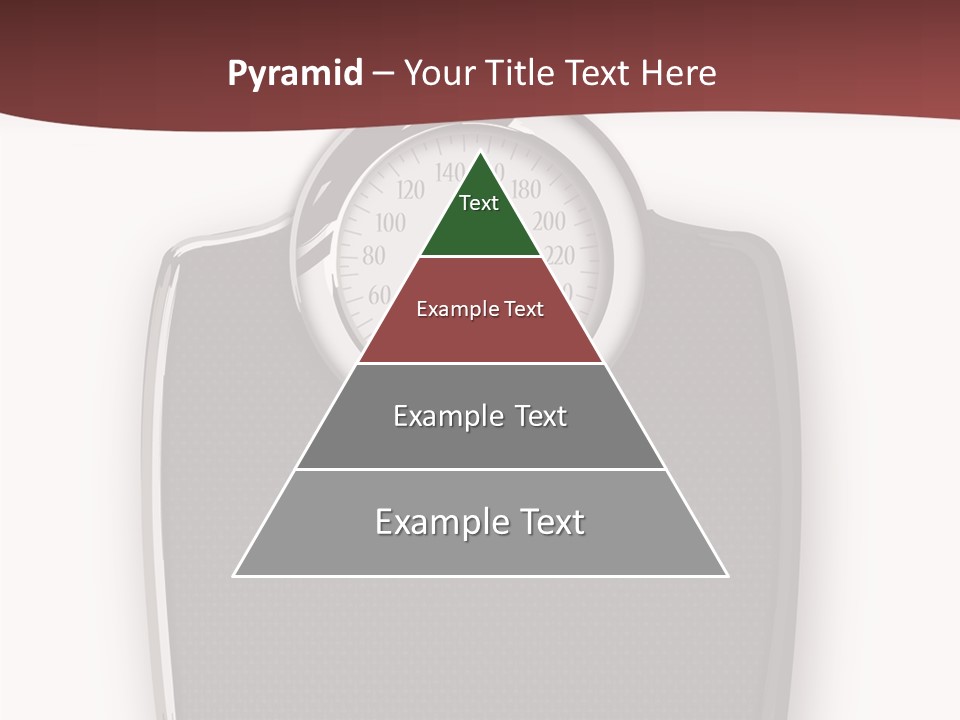 Healthy Nobody Weight PowerPoint Template