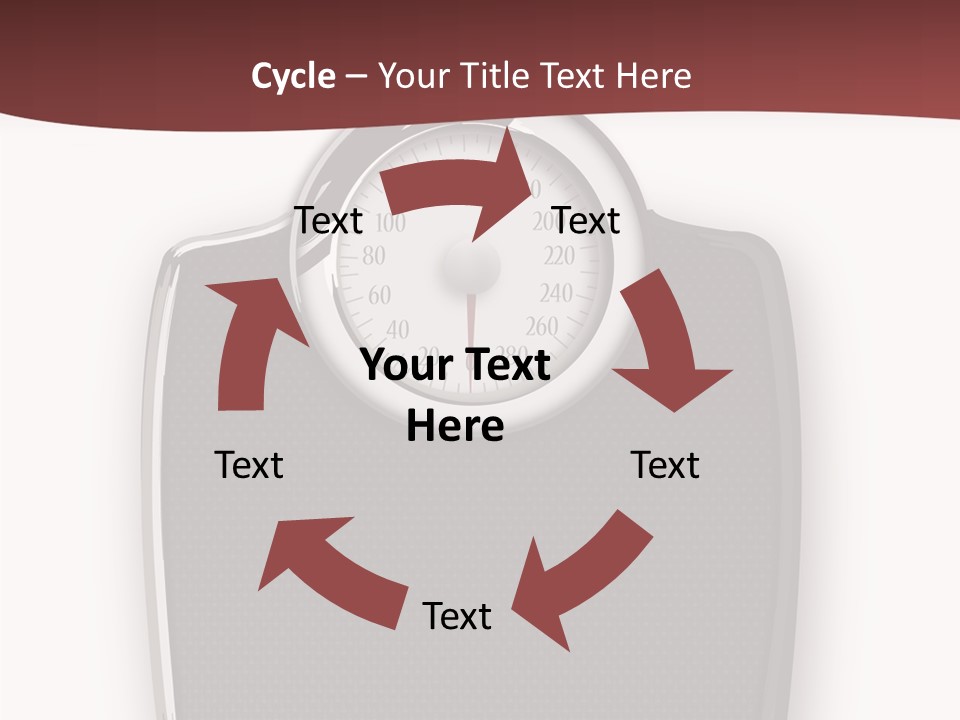 Healthy Nobody Weight PowerPoint Template