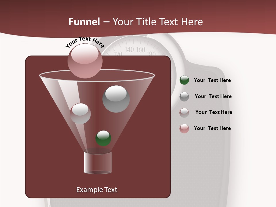 Healthy Nobody Weight PowerPoint Template