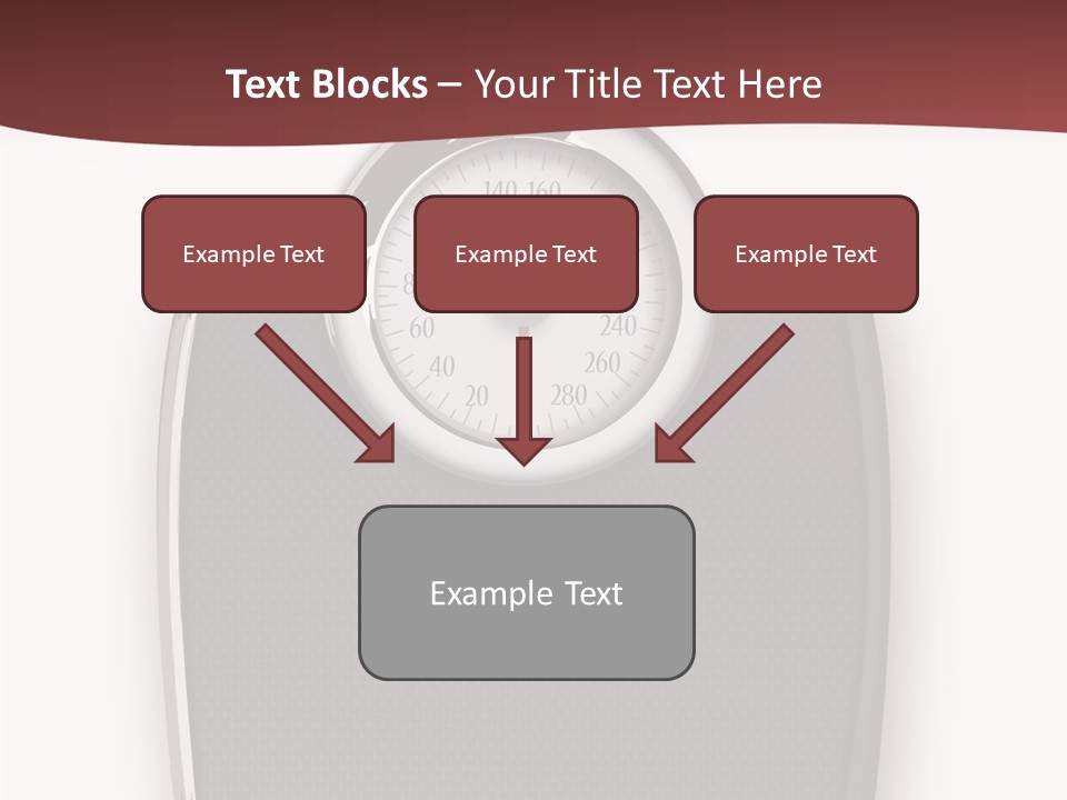 Healthy Nobody Weight PowerPoint Template
