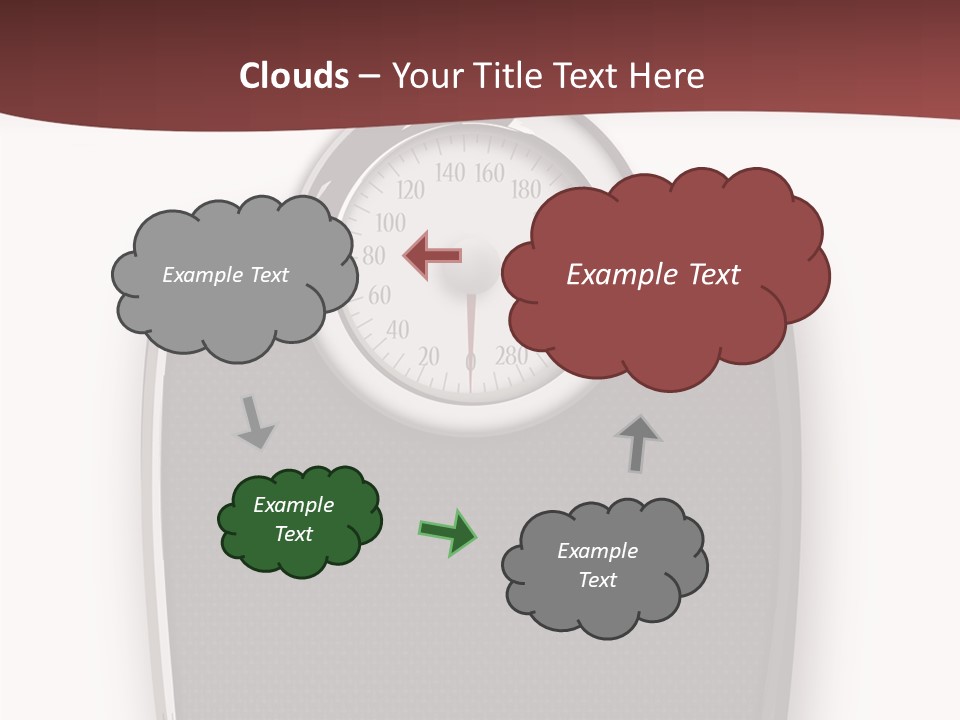 Healthy Nobody Weight PowerPoint Template