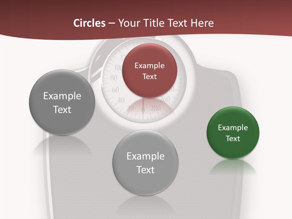 Healthy Nobody Weight PowerPoint Template